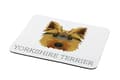Miniatyrbild 2 av 4: Yorkshire Terrier, York, York, Yorkie - geometrisk dyna med ett foto och inskription för Art-Dog-musen