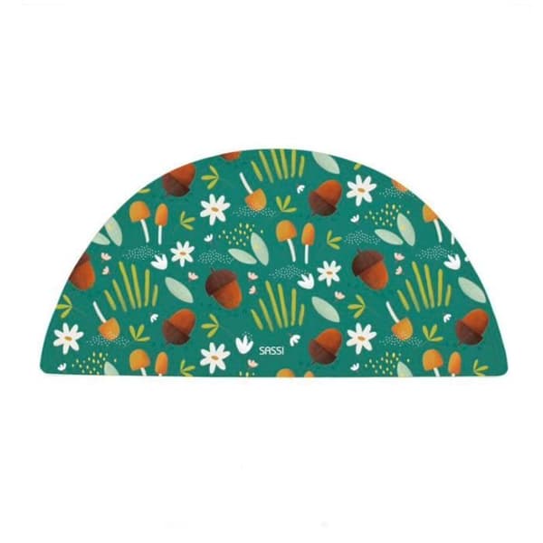 Set för bord - SASSI JUNIOR - Crunchy räven - Silikon - Tvättbar - 30x45 cm