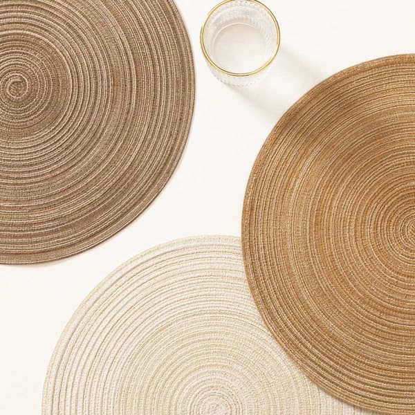 Matmatta | TANGO | rund beige | 38 cm | 821641