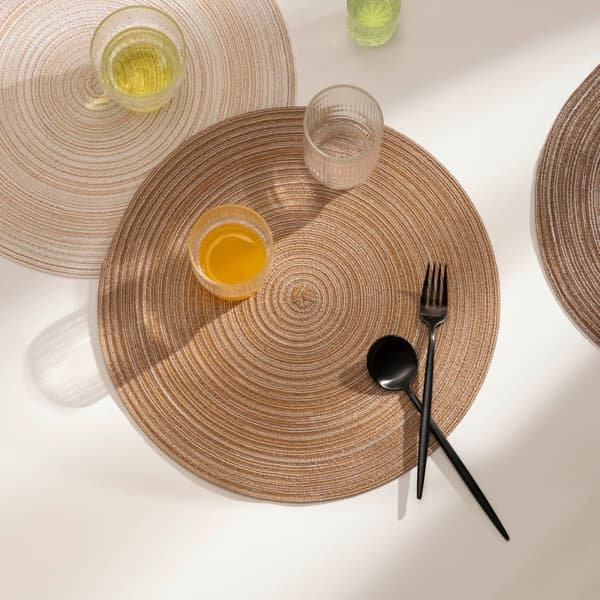 Matmatta | TANGO | rund beige | 38 cm | 821641
