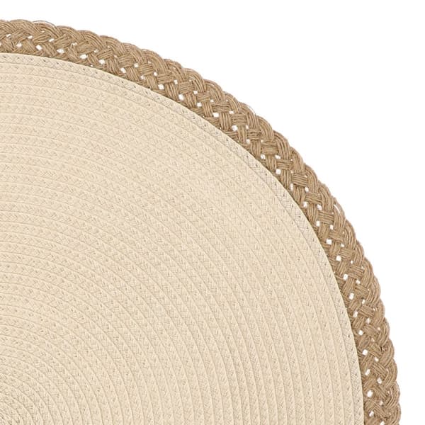 Spisemåtte | PLAR | rund ecru | 38 cm | 821672