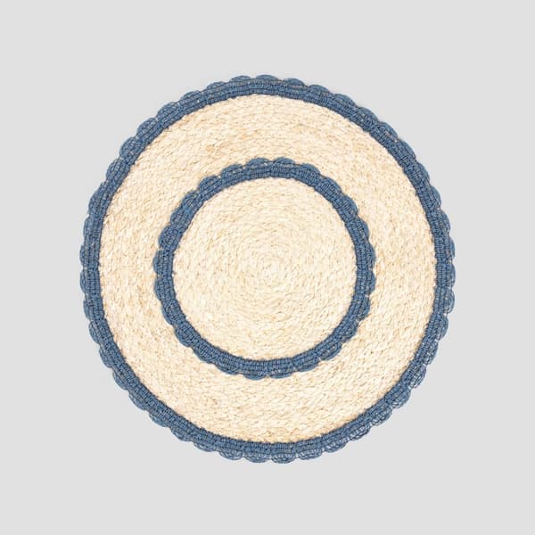 Pad | MAIZO | med marinblått mönster | 38 cm | 742170
