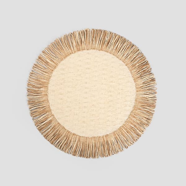 Pad | TANITA | med fransar | 38 cm | 742200