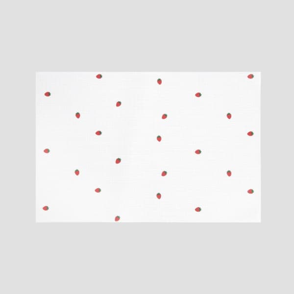 Pad | FRUKTMARKNAD | med fruktmönster jordgubbe | 30x45cm | 742279