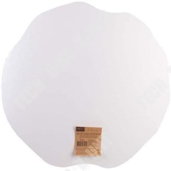 TD® Imitationsträstubb bordstablett / Dekoration / Servis / Trendigt / Diameter 38,50 Cm