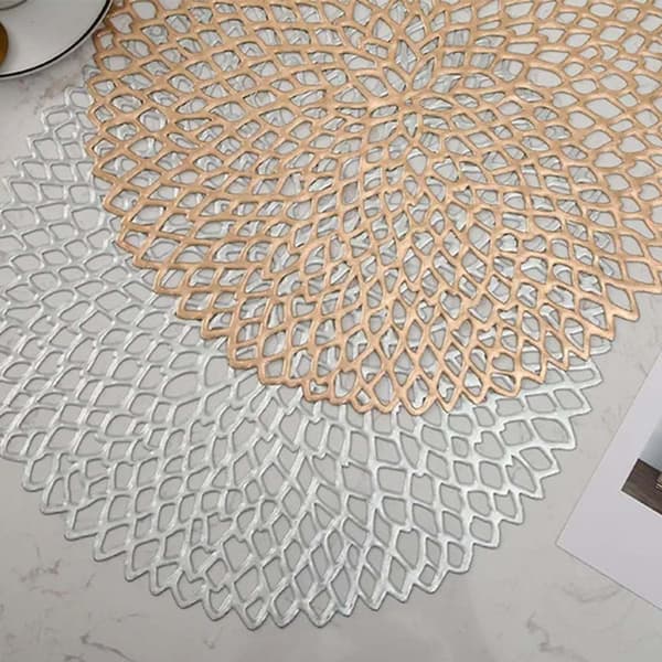 4-Pack Bordstablett 41cm Guld