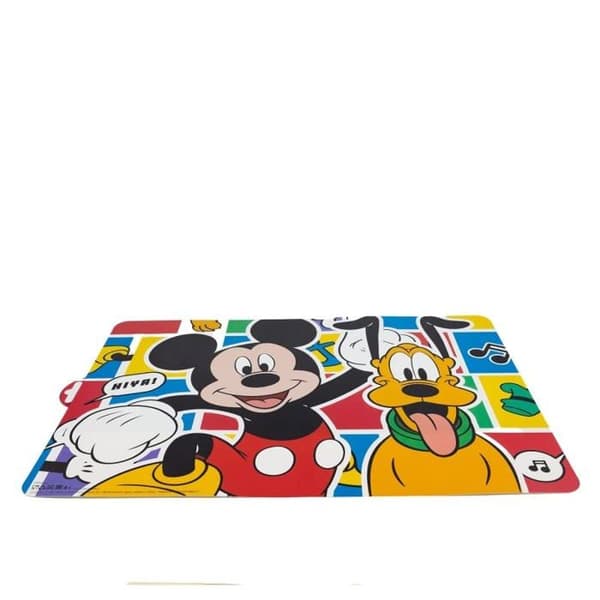 Bordsunderlägg Almacenesadan 2332 Musse Pigg Individuell linsduk, plast Produktmått 43x29 cm