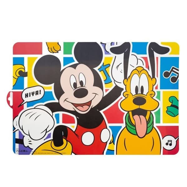 Bordsunderlägg Almacenesadan 2332 Musse Pigg Individuell linsduk, plast Produktmått 43x29 cm