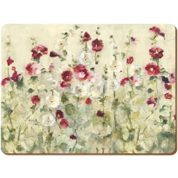 Bordstabletter - Creative Tops - Wild Field Poppies - 40 x 29 cm - 4 stycken - Naturkork