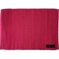 Miniatyrbild 1 av 4: Set av bord Ragged rose - PL-RIB05-CRN0C - Rosa i ribbat bomull Set av bord, 33 x 50 cm