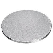 Rund bas SILVER TJOCK Q=36 H=1,2 cm