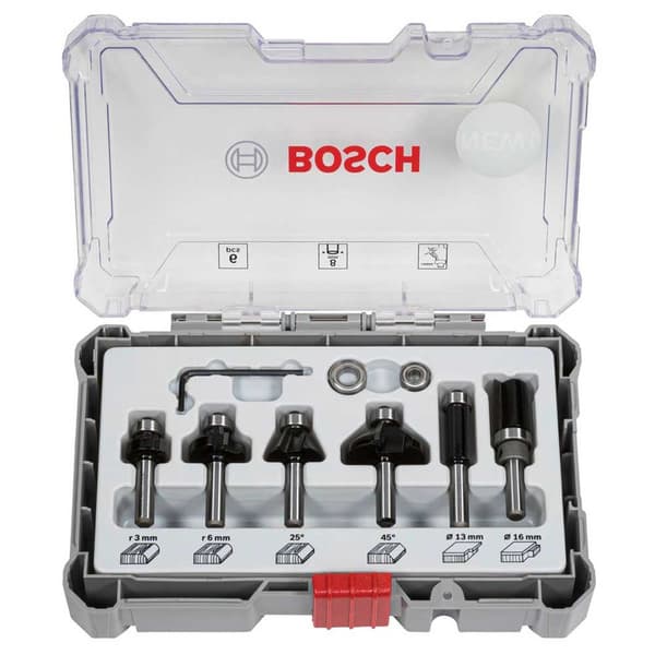 Bosch Professional Träborrset 2607017469 8 Mm 6 Enheter Silver