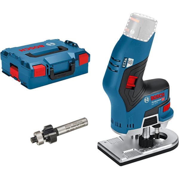 Bosch Professional Sladdlös Kompakt Routertrimmer Gkf 12v-8 Blå