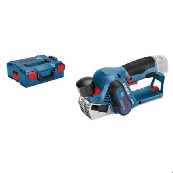 Bosch Professional GHO 12V-20 sladdlös hyvel - 06015A7002 - För hyvling av trä - L-BOXX box ingår