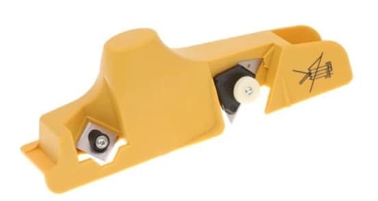 Vinkelhyvel för gipsskivor 230 mm Hardy serie 64