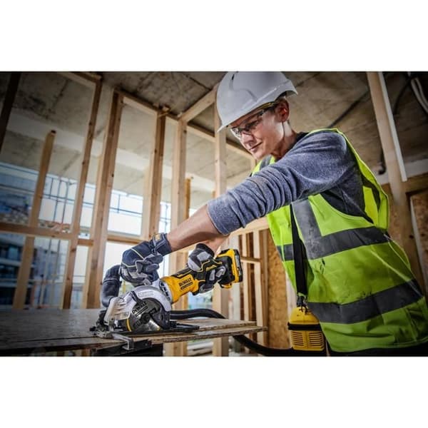 DeWALT Outillage Sladdlös cirkelsåg 115 mm 18V 1,7 Ah POWERSTACK DCS571E1T