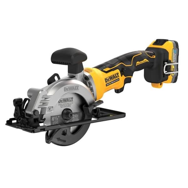 DeWALT Outillage Sladdlös cirkelsåg 115 mm 18V 1,7 Ah POWERSTACK DCS571E1T