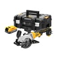 Miniatyrbild 1 av 4: DeWALT Outillage Sladdlös cirkelsåg 115 mm 18V 1,7 Ah POWERSTACK DCS571E1T