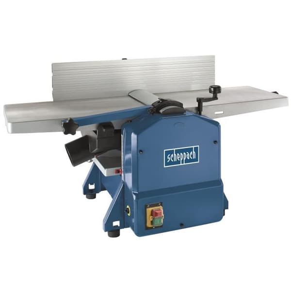 SCHEPPACH - Jointer-Planer 1500W bredd 254 mm / höjd 120mm utrustad med 2 höghastighetståljärn - HMS1070