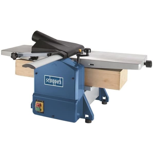 SCHEPPACH - Jointer-Planer 1500W bredd 254 mm / höjd 120mm utrustad med 2 höghastighetståljärn - HMS1070