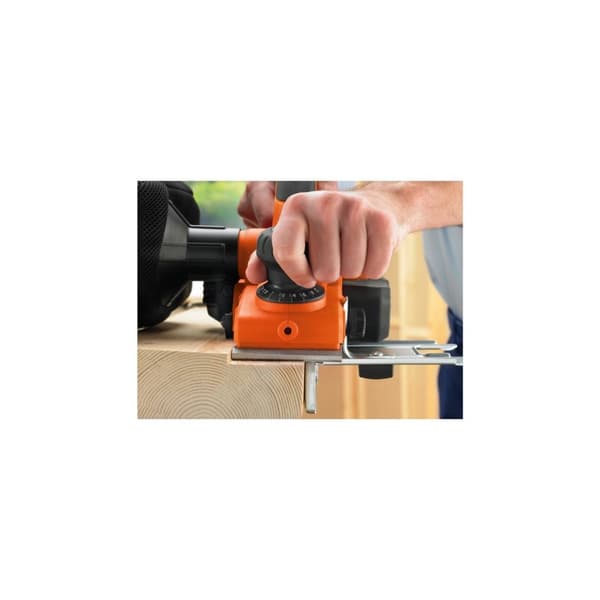 Black & Decker KW750K-QS elektrisk handplanerare Svart, Orange 16000 RPM 750 W