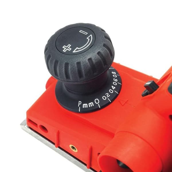 BLACK+DECKER 750W Trådhøvl - 12 hastigheder (Leveres i æske + parallelanslag + opsamlingspose) - KW750K-QS
