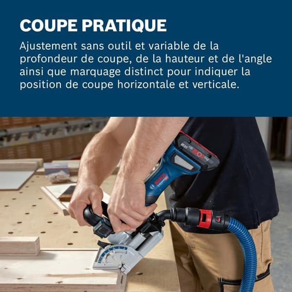 Raboteuse Bosch - 0601620100 - AISEUSE LAMINATEUR GFF 18V-22 SOLO