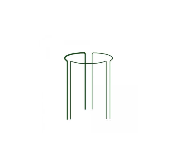 Ringstøtte til planter 1/3 hjul, diameter 40cm / højde 115cm