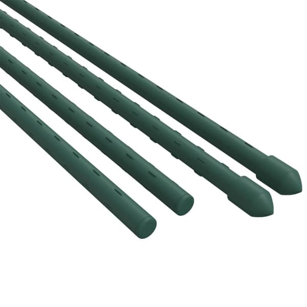 vidaXL Hageplanteplugger 30 stk grønn 115 cm stål