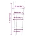 Pikkukuva 8 / 8: Växtstöd med 4 ringar 5 st grön 90 cm stål