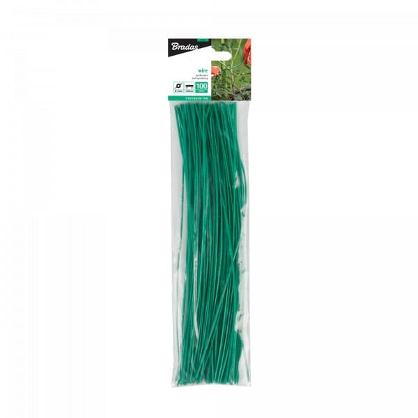 Set med 25 produkter. Klipp hagetråd - 15 cm / 100 stk