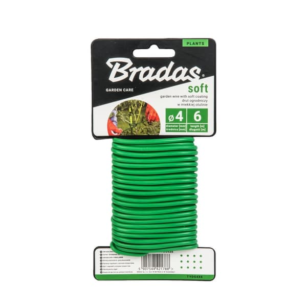Set med 15 produkter. Hagetråd MYK - 3mm x 8m
