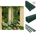 Miniatyrbild 1 av 6: Planteringsburar & -stöd - Living Växtstöd 30 st grön 115 cm stål