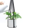 Miniatyrbillede 1 af 2: INF Minimalistisk læder hængende plantekasse urtepottestand
