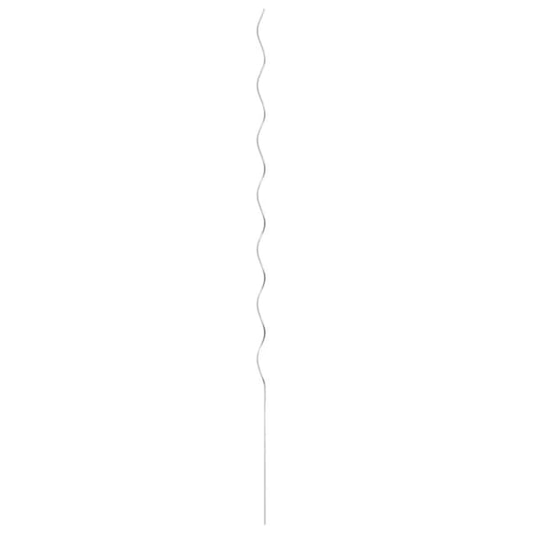 Spiralformade växtstöd 5 st 170 cm galvaniserat stål