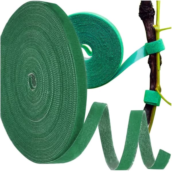 Kardborreband Grön - 10mm x 5m