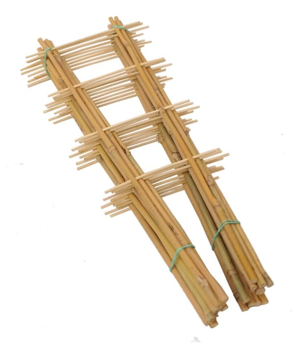 Bambusspaljé 150 cm – 10-pack klätterstöd av naturmaterial för växter, balkong & trädgård