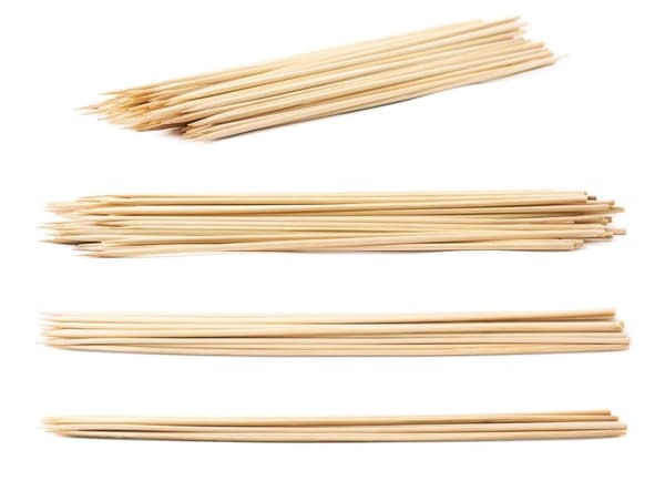 Bambutikut 20 cm Ø3 mm – 10000 kpl, kasveille, orkideoille ja koristekäyttöön