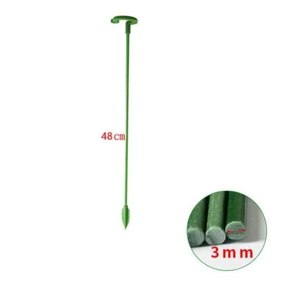 Lollanda Växtstöd 10 st 17–58 cm - Grön, Trädgård, Inomhus