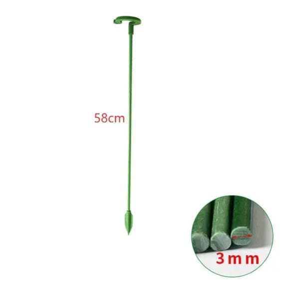 Lollanda Växtstöd 10 st 17–58 cm - Grön, Trädgård, Inomhus