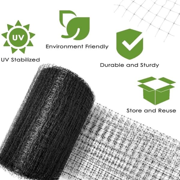 Lollanda Fuglenet, Plantenet / Plantestøttenet - Nylon, 2×6/30.5m