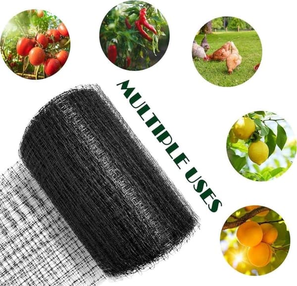 Lollanda Fuglenet, Plantenet / Plantestøttenet - Nylon, 2×6/30.5m