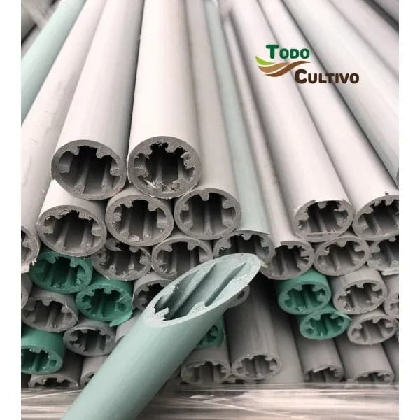 PVC Syntetisk Tutor, Holdbart og Fleksibelt Design, Understøtter Vertikal Vækst,50 pc'er