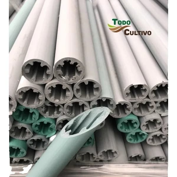 PVC Syntetisk Tutor, Holdbart og Fleksibelt Design, Understøtter Vertikal Vækst,50 pc'er