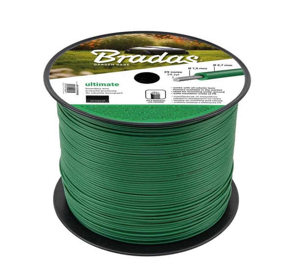 ULTIMATE begränsningskabel 2,7mm x 200m, grön