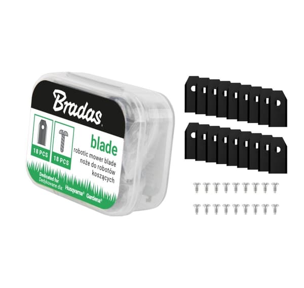 Blad till robotklippare Husqvarna/Gardena 18 st TITAN BLACK, box