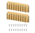 Miniatyrbillede 2 af 2: Blade for robotic mower Husqvarna/Gardena 18pcs TITAN GOLD, box