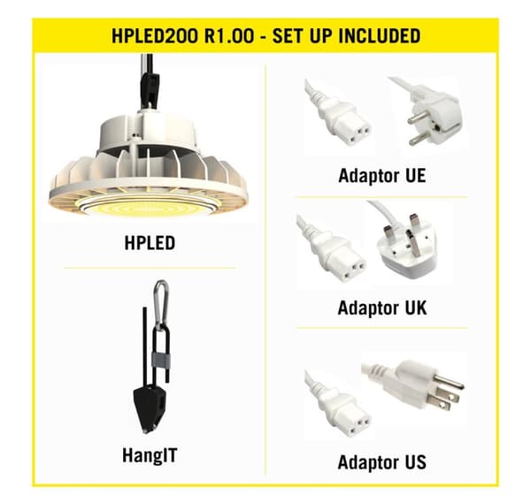 HPLED 200W FULD SPEKTRUM