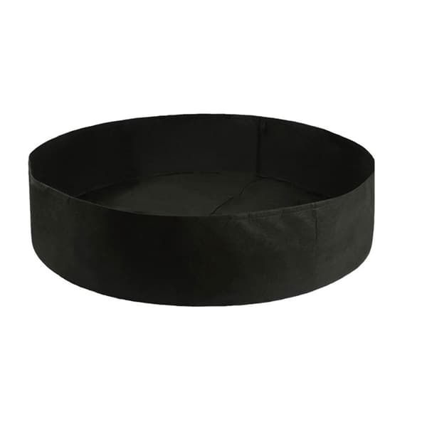 Rund dyrkningskasse i slidstærkt filtstof 80 x 30 cm