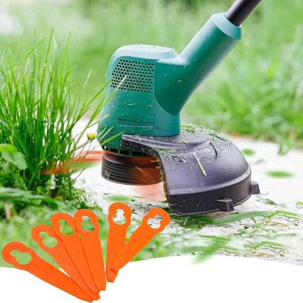 100-pakning plastgresstrimmerblader til Stihl FSA 45